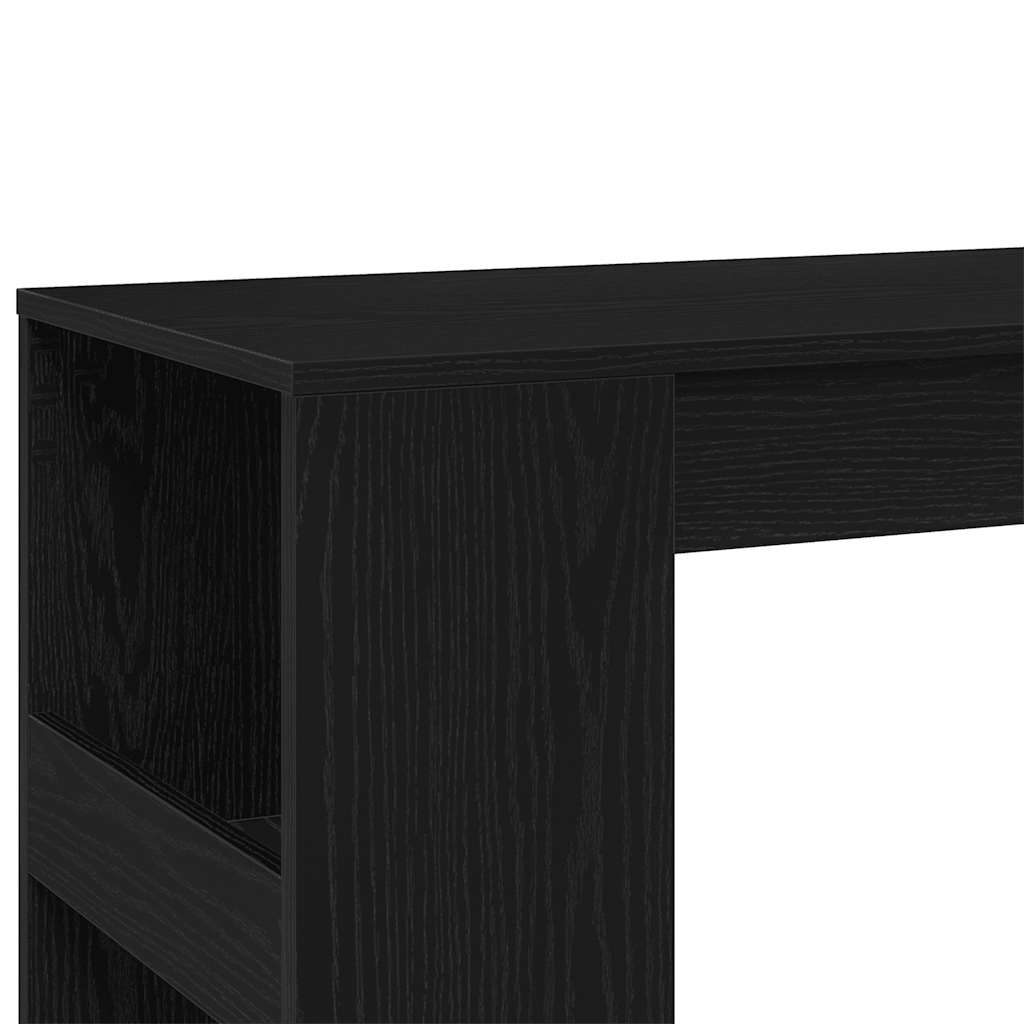 Barbord Med Hyllor 90X40X103,5 Cm Konstruerat Trä