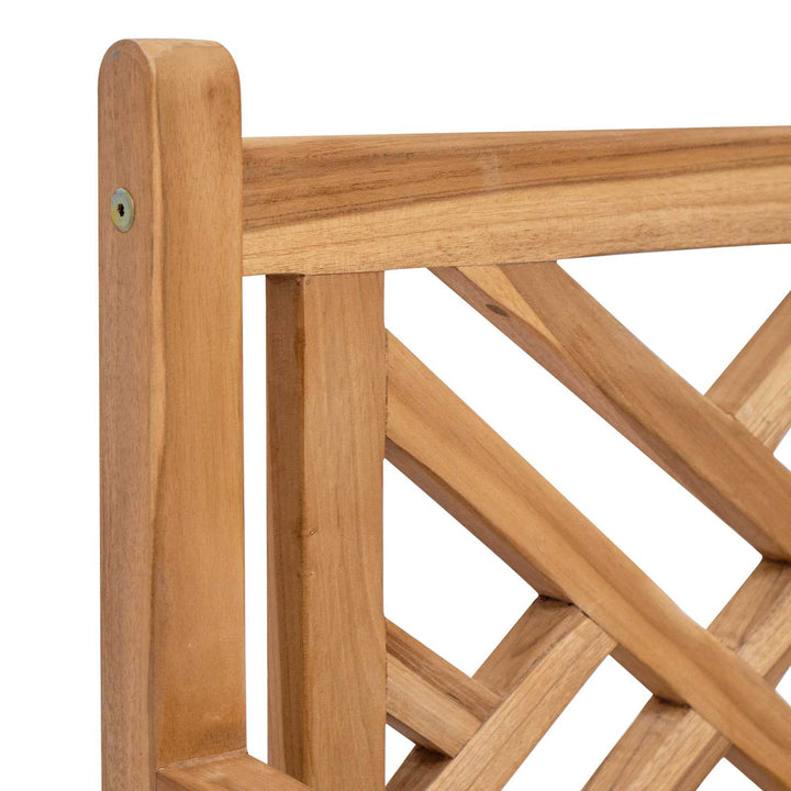 Trädgård Stol 2 Pcs 60 X 58 X 90 Cm Massivt Teakträ
