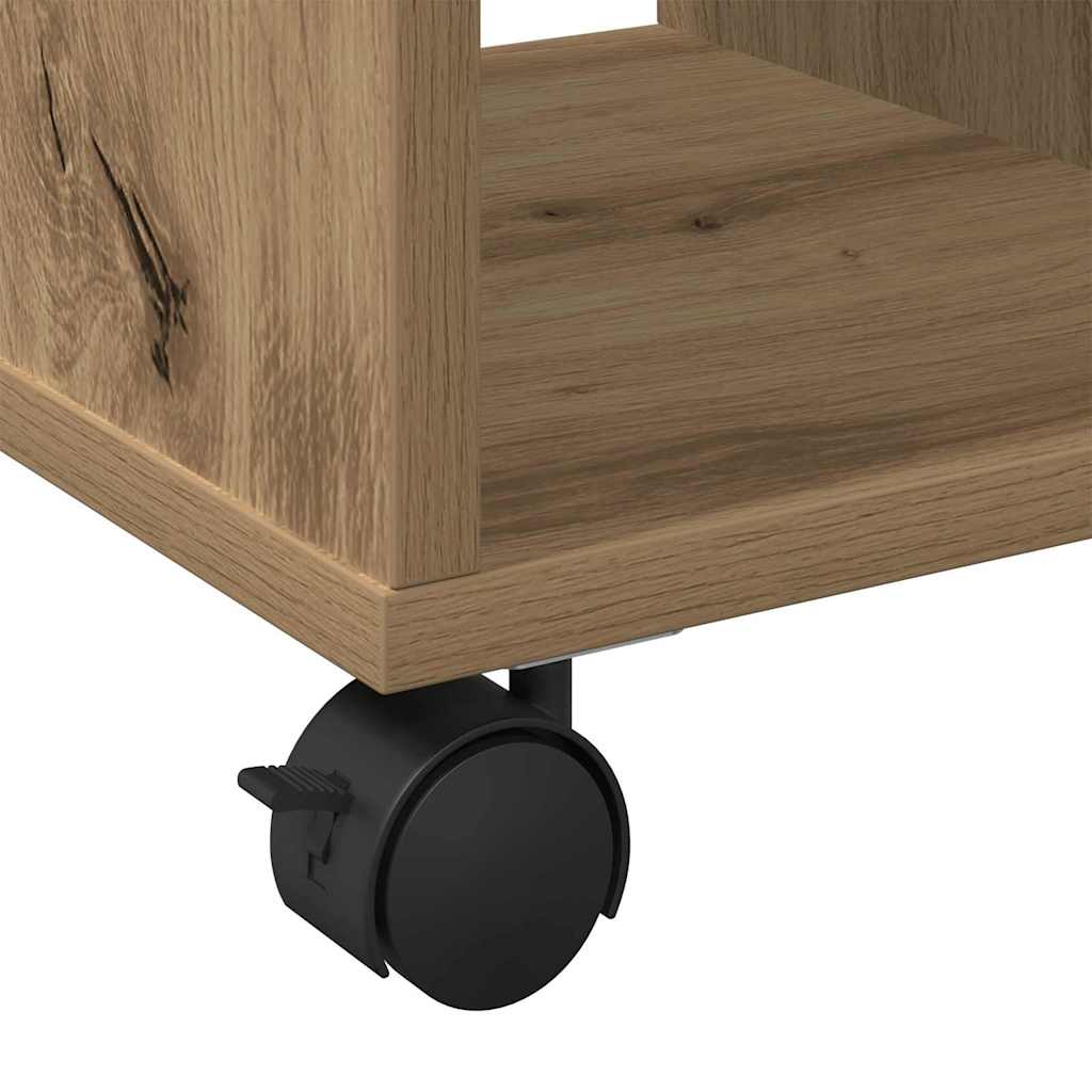 Sidobord Artisan Ek 50 X 30 X 55 Cm Konstruerat Trä