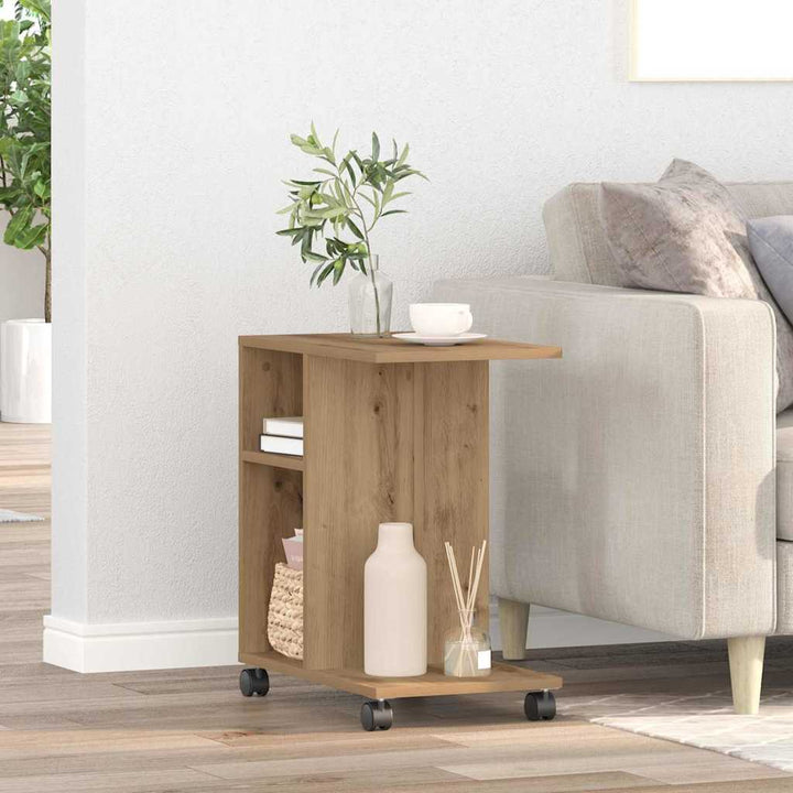Sidobord Artisan Ek 50 X 30 X 55 Cm Konstruerat Trä