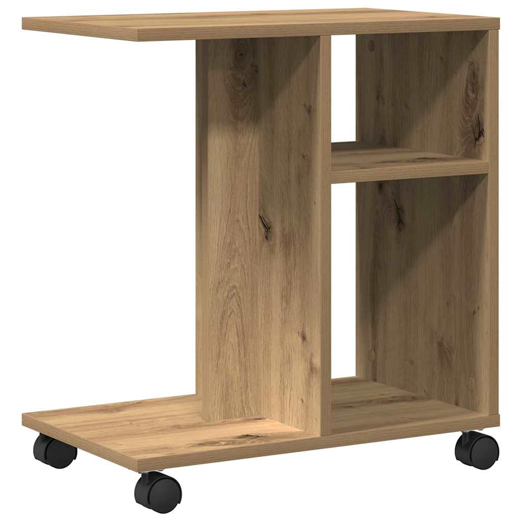 Sidobord Artisan Ek 50 X 30 X 55 Cm Konstruerat Trä