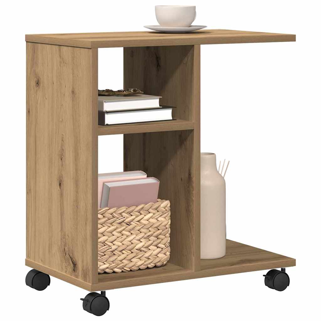 Sidobord Artisan Ek 50 X 30 X 55 Cm Konstruerat Trä