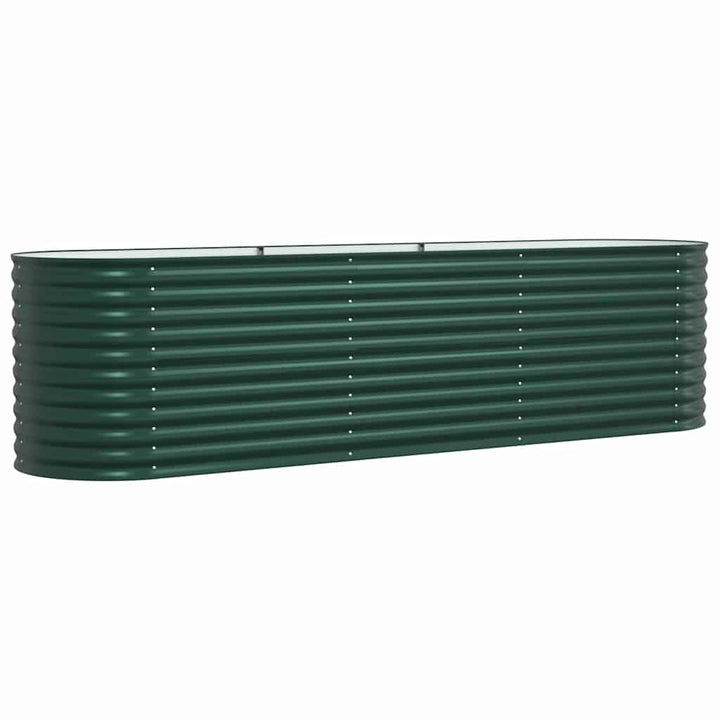 Höjd Bädd Grön 320 X 80 X 81 Cm Stål
