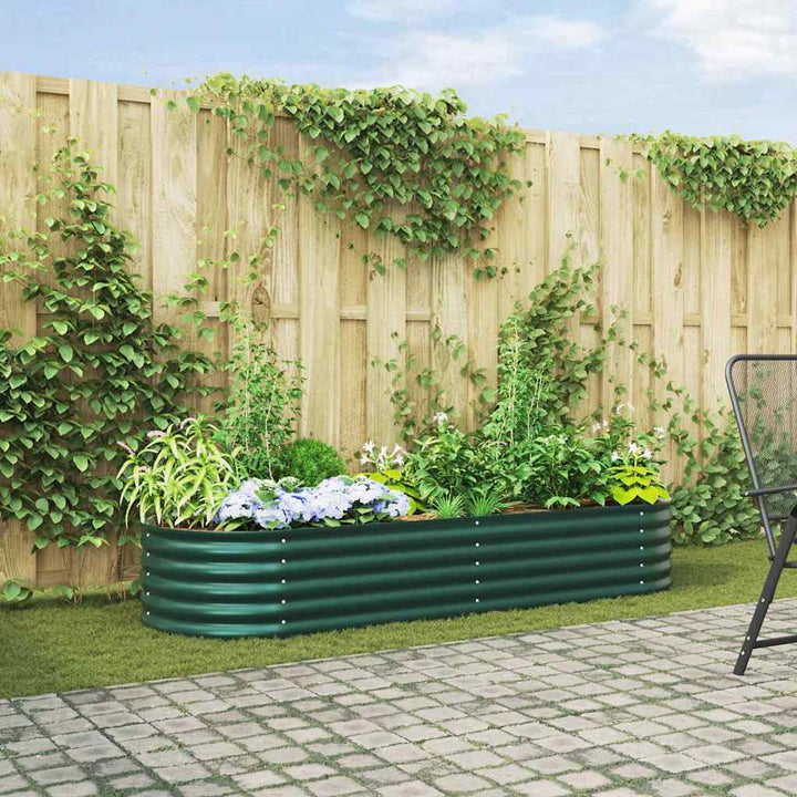 Höjd Bädd Grön 240 X 80 X 44 Cm Stål