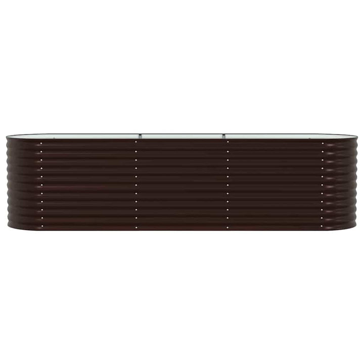 Höjd Bädd Brun 320 X 80 X 81 Cm Stål