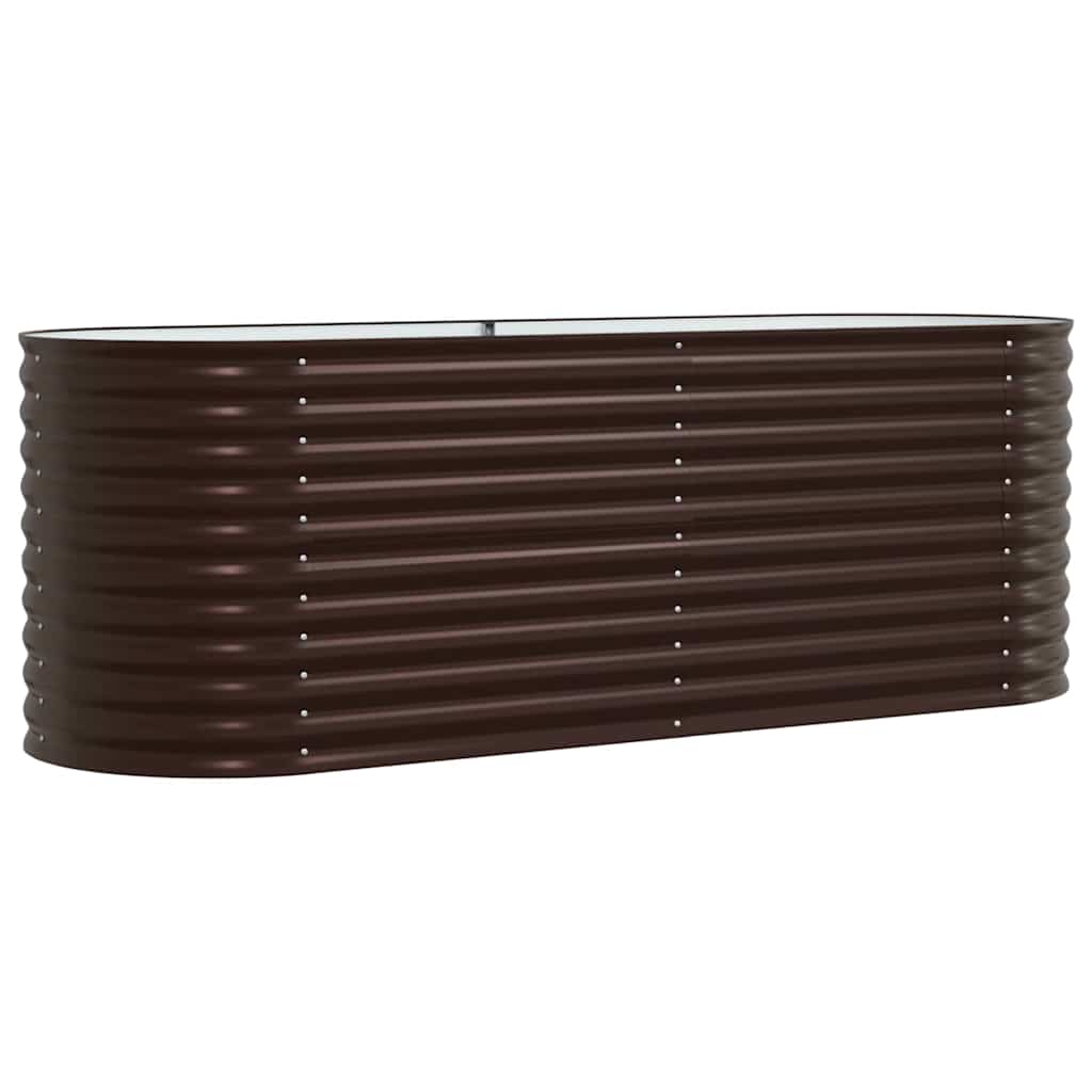 Höjd Bädd Brun 240 X 80 X 81 Cm Stål