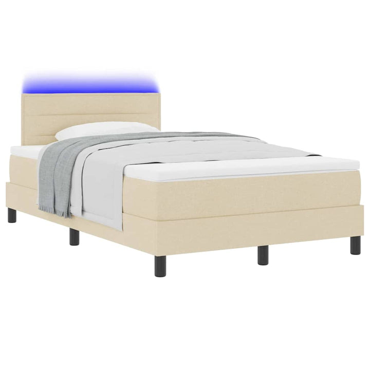 Bäddfjäder Med Madrass Med Led Kräm 120 X 190 Cm Tyg