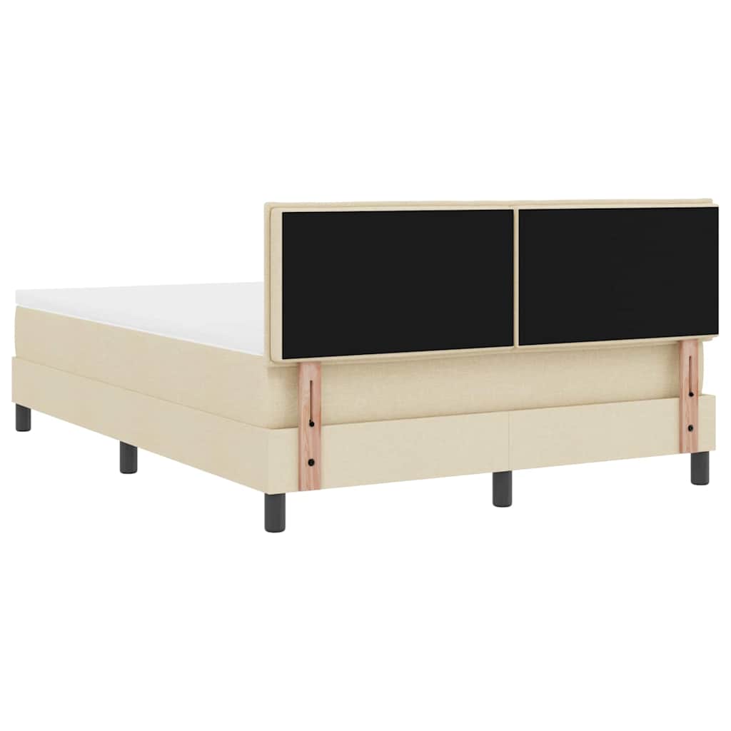 Bäddfjäder Med Madrass Med Led Kräm 140 X 190 Cm Tyg