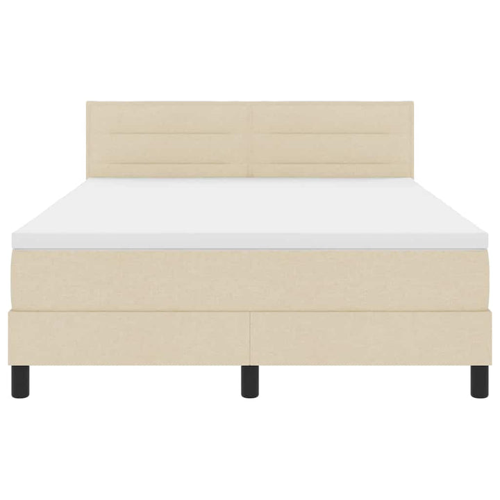 Bäddfjäder Med Madrass Med Led Kräm 140 X 190 Cm Tyg