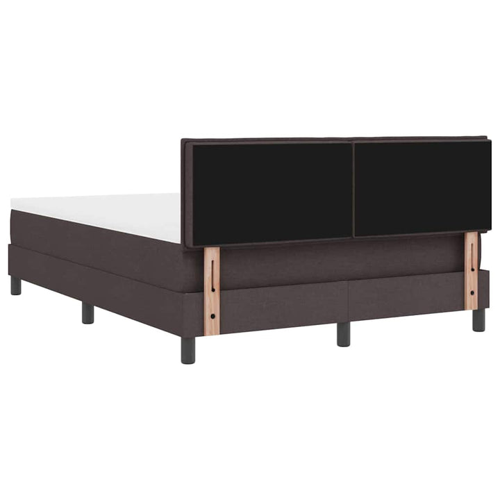 Bäddfjäder Med Led-Ljusslingor Mörkbrun 140 X 190 Cm Tyg