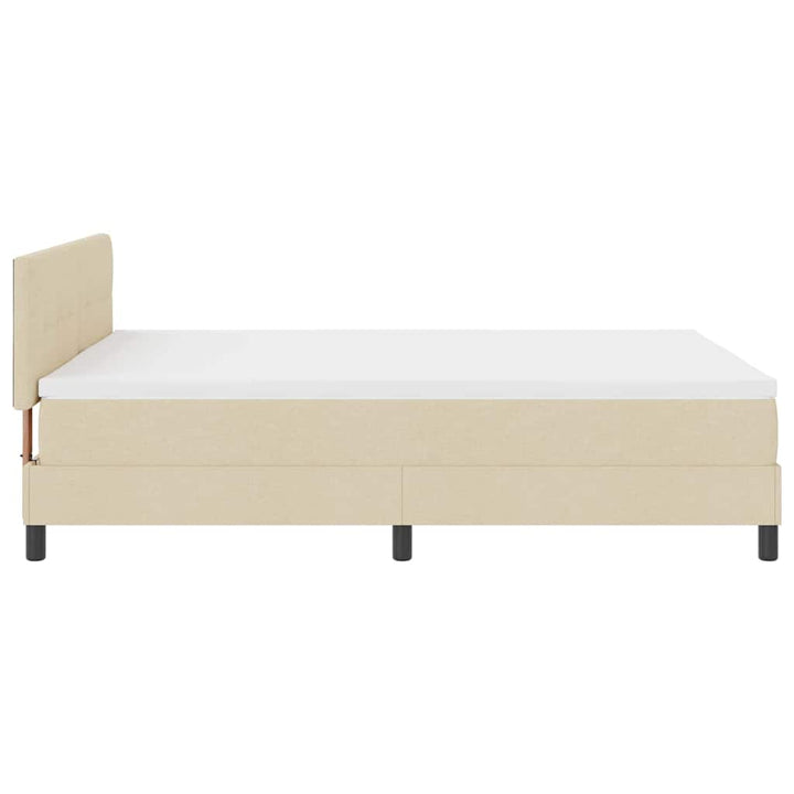 Bäddfjäder Med Madrass Med Led Kräm 140 X 190 Cm Tyg