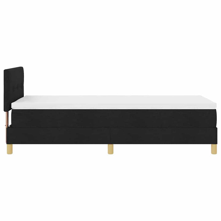 Led Box Säng Med Led-Ljusslingor Tyg