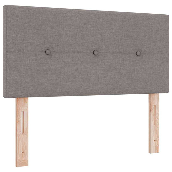 Led Box Säng Med Huvudgavel Tyg