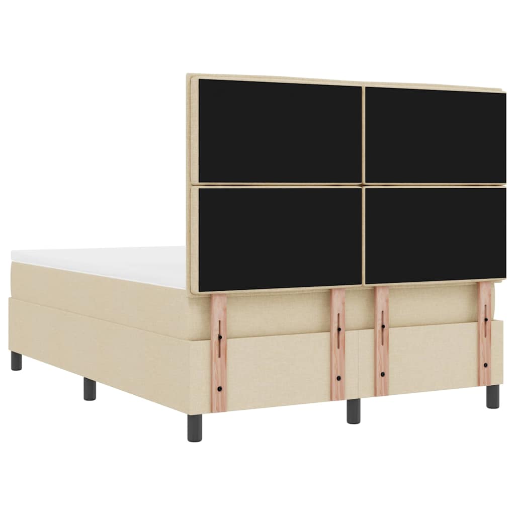 Bäddfjäder Med Madrass Med Led Kräm 140 X 190 Cm Tyg