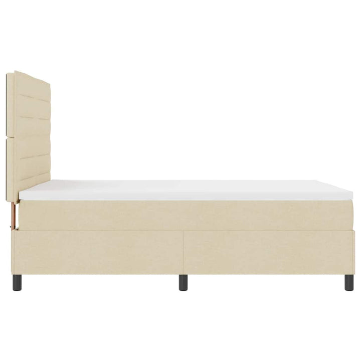 Bäddfjäder Med Madrass Med Led Kräm 140 X 190 Cm Tyg