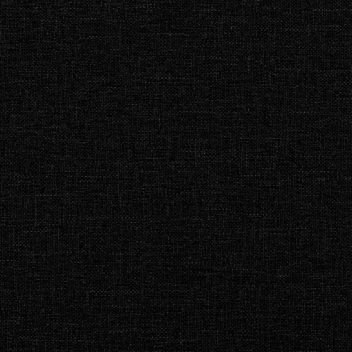 Bäddfjäder Med Led-Ljusslingor Svart 90 X 190 Cm Tyg