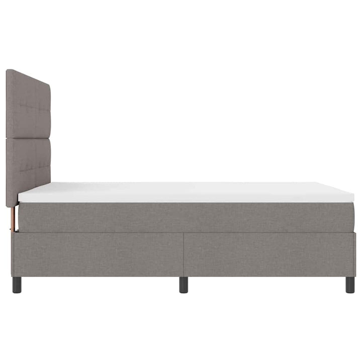 Bäddfjäder Med Led-Ljusslingor Taupe 140 X 190 Cm Tyg