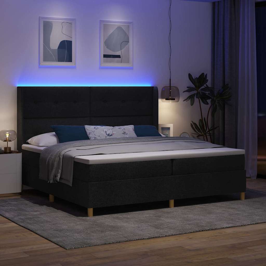 Bäddfjäder Med Led-Ljusslingor Tyg