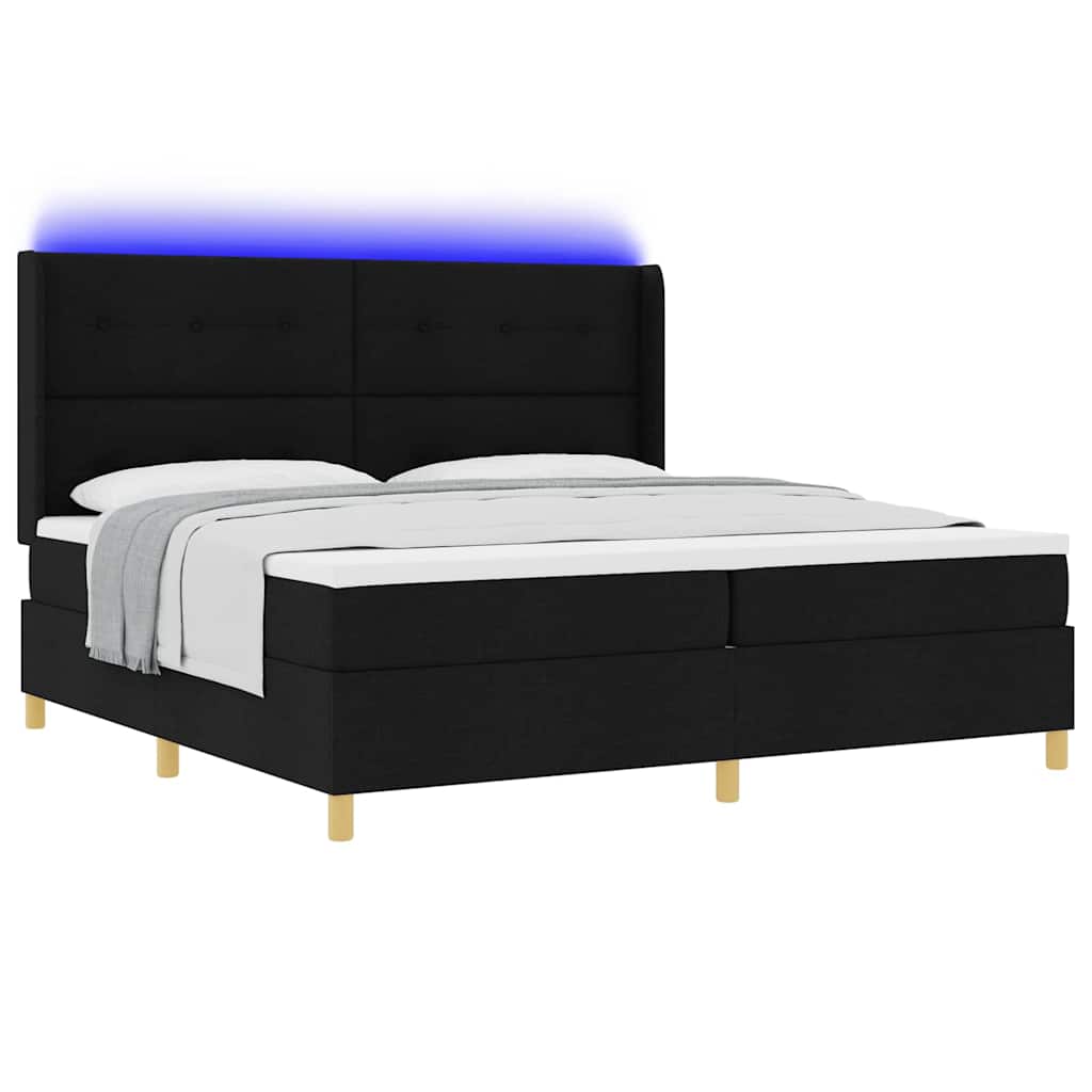 Bäddfjäder Med Led-Ljusslingor Tyg