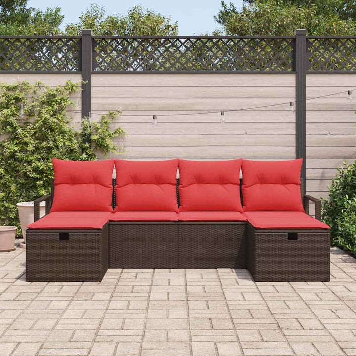 Soffset Med Kudde 5 Pcs Konstrotting