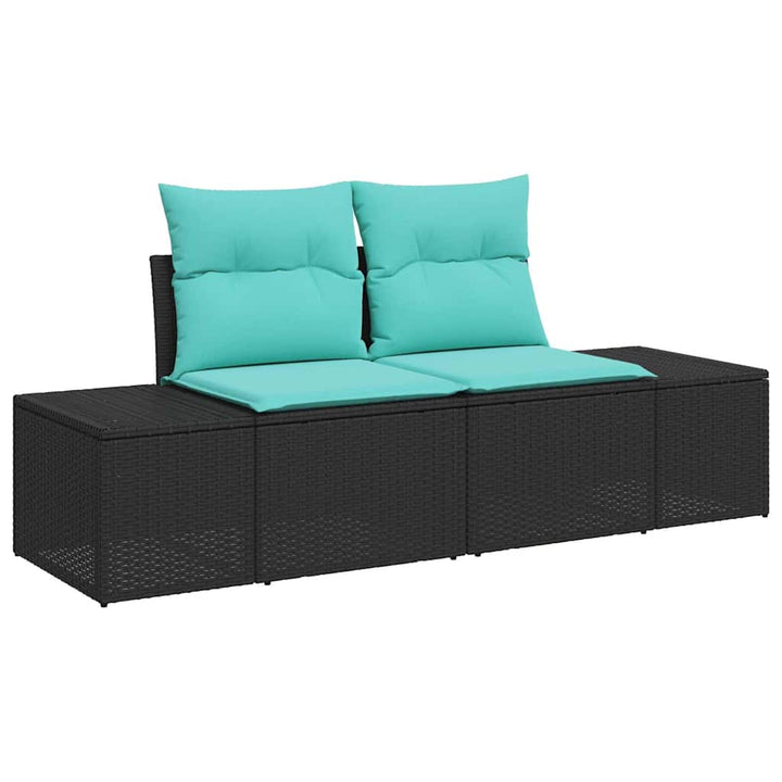 Trädgårdsoffset 9 St Svart Konstrotting