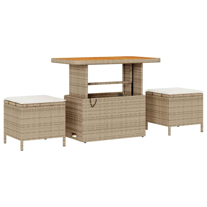 Trädgårdsoffset 12 St Beige Konstrotting