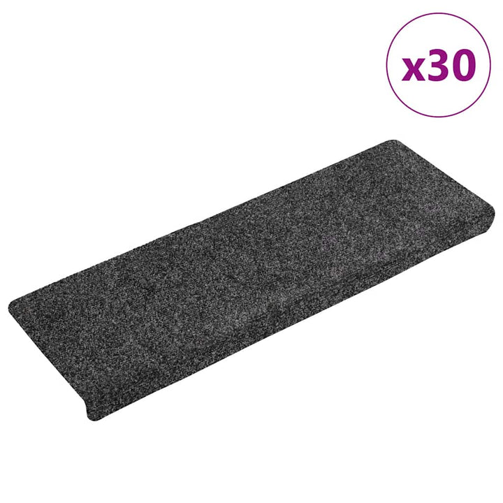 Trappmattor Självhäftande 20 St 65X21X4 Cm Rektangulär Kant