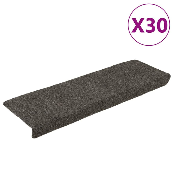 Trappmattor Självhäftande 20 St 65X21X4 Cm Rektangulär Kant