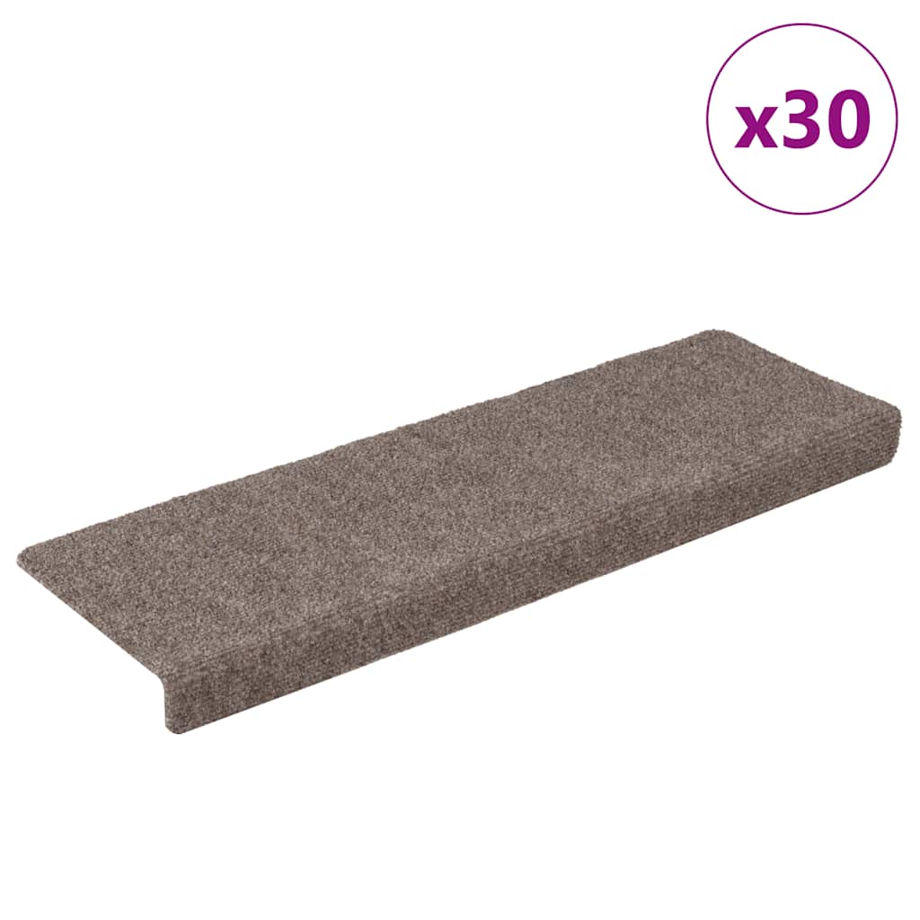 Trappmattor Självhäftande 20 St 65X21X4 Cm Rektangulär Kant