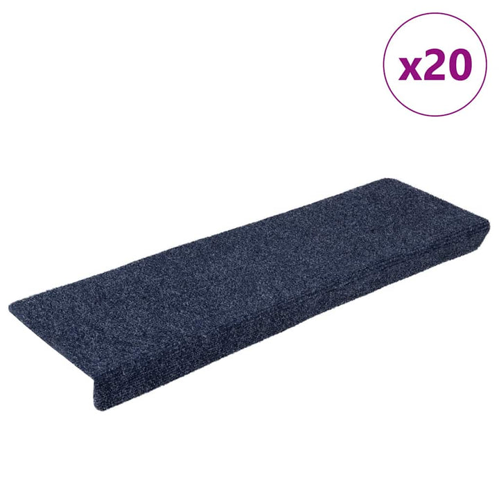 Trappmattor Självhäftande 20 St 65X21X4 Cm Rektangulär Kant
