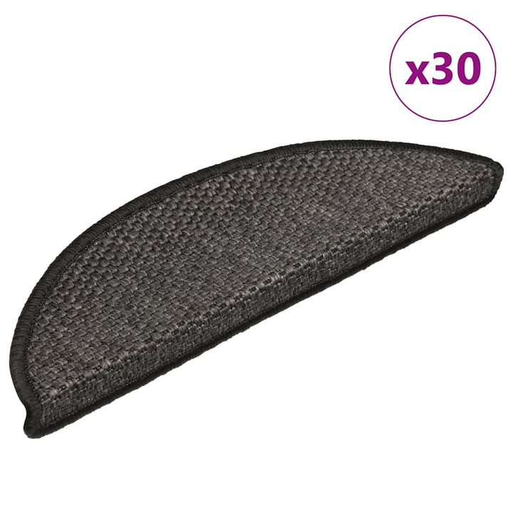 Trappmattor Självhäftande Sisal-Look 30 St Berber