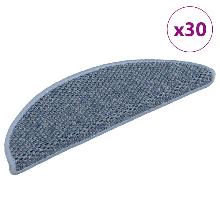 Trappmattor Självhäftande Sisal-Look 30 St Berber