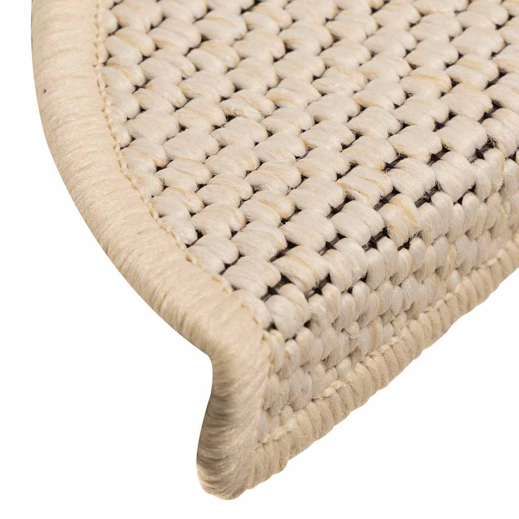 Trappmattor Självhäftande Sisal-Look 30 St Berber