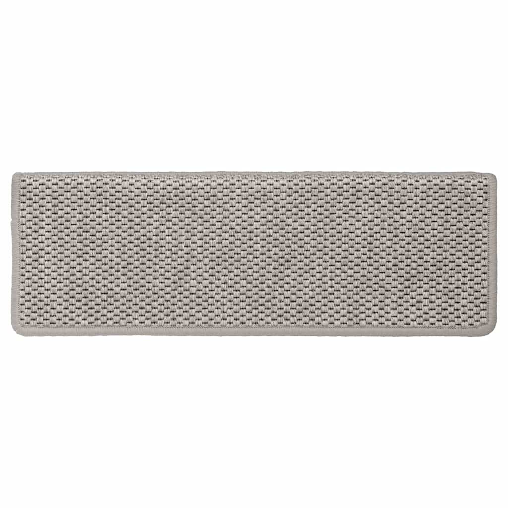 Trappmattor Självhäftande Sisal-Look 30 St 65X21X4 Cm