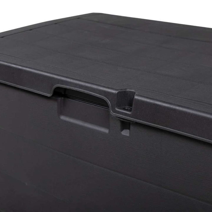 Trädgårdsförvaringslåda Antracit 77,5 X 54,5 X 53 Cm Plast