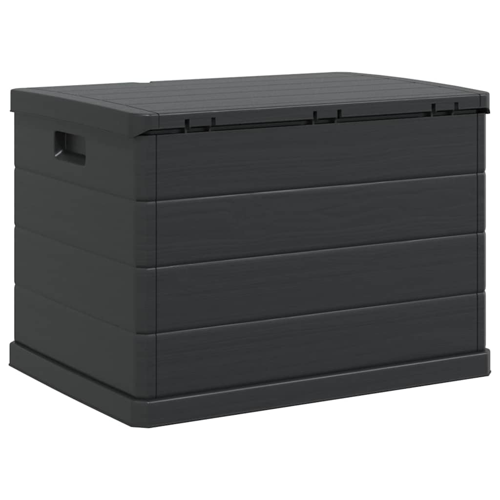 Trädgårdsförvaringslåda Antracit 77,5 X 54,5 X 53 Cm Plast