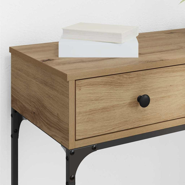 Konsolbord Artisan Ek 75 X 34,5 X 75 Cm Konstruerat Trä