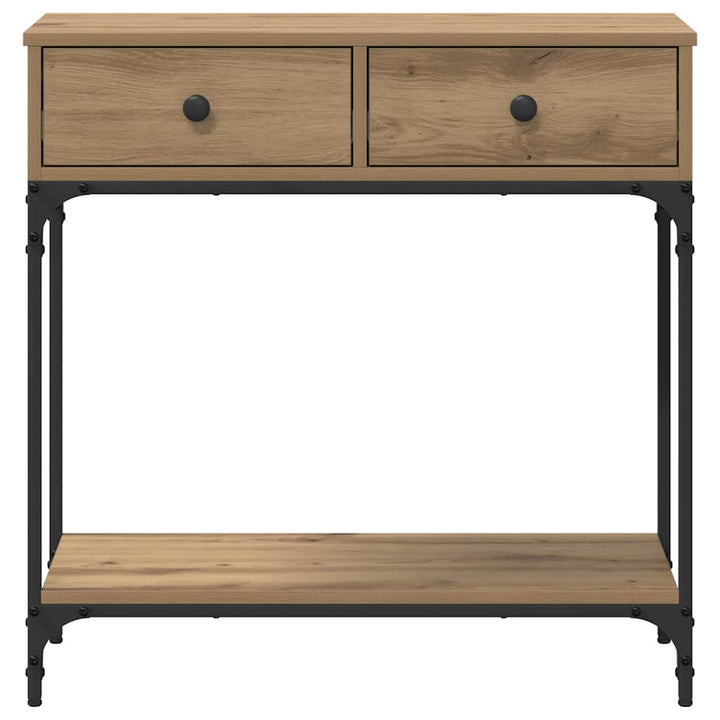 Konsolbord Artisan Ek 75 X 34,5 X 75 Cm Konstruerat Trä