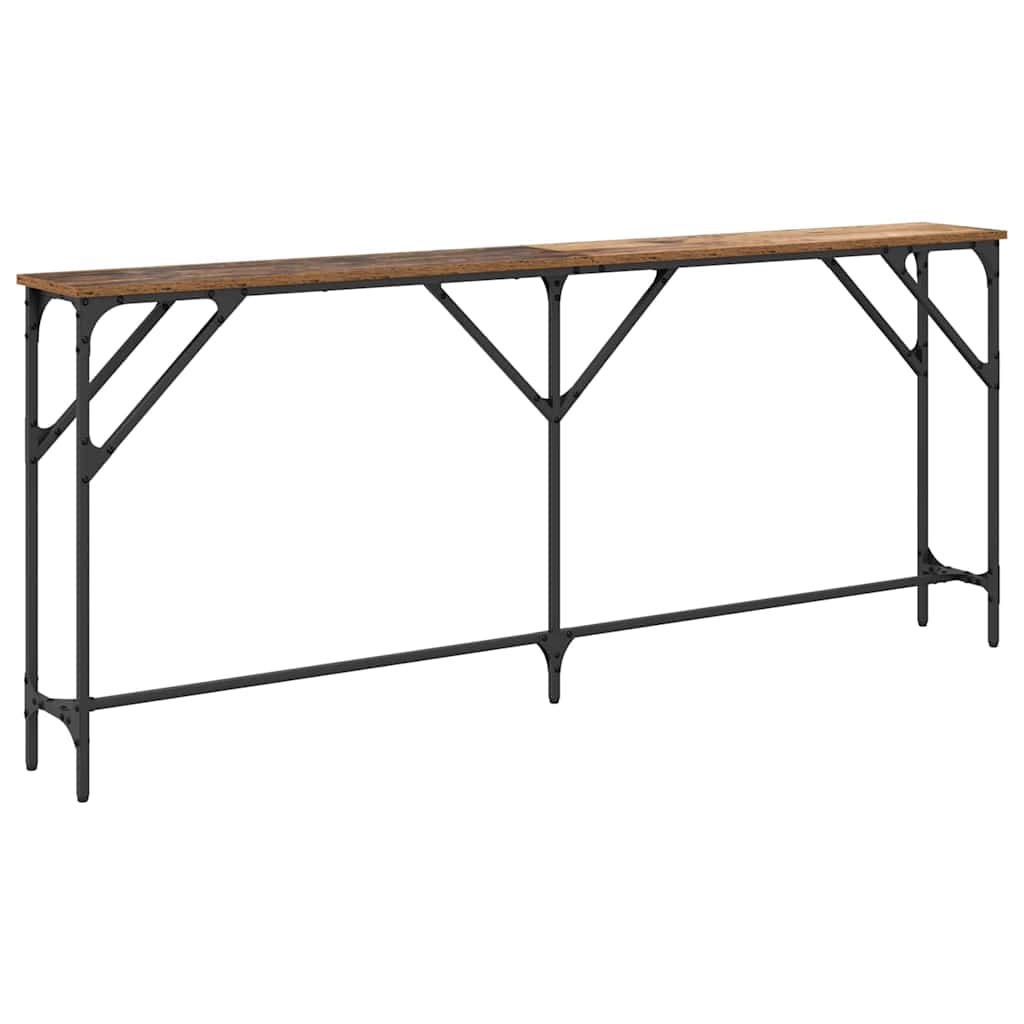 Konsolbord Gammalt Trä 180 X 23 X 75 Cm