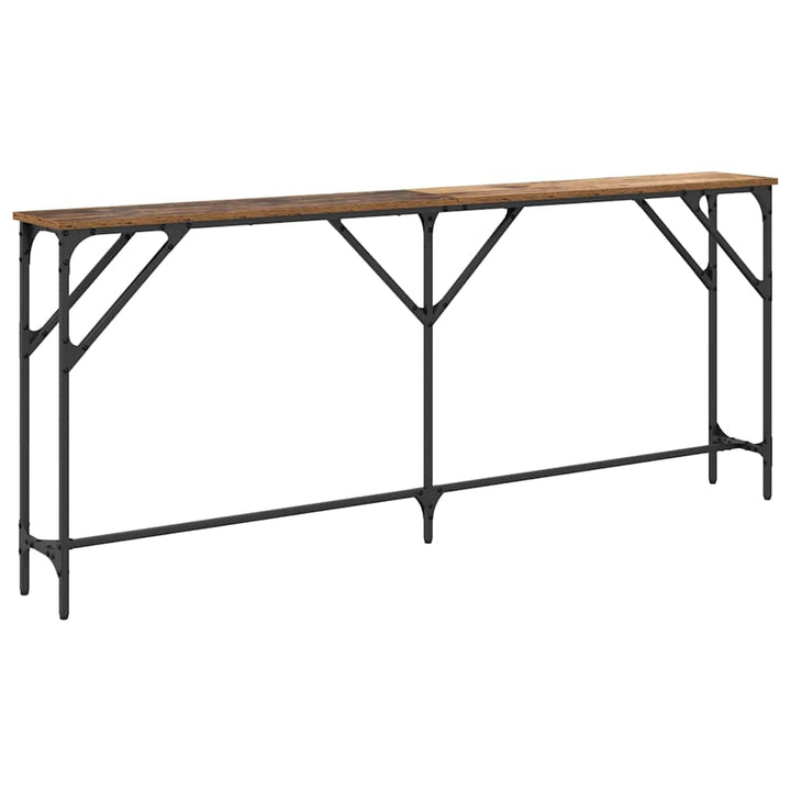 Konsolbord Gammalt Trä 180 X 23 X 75 Cm
