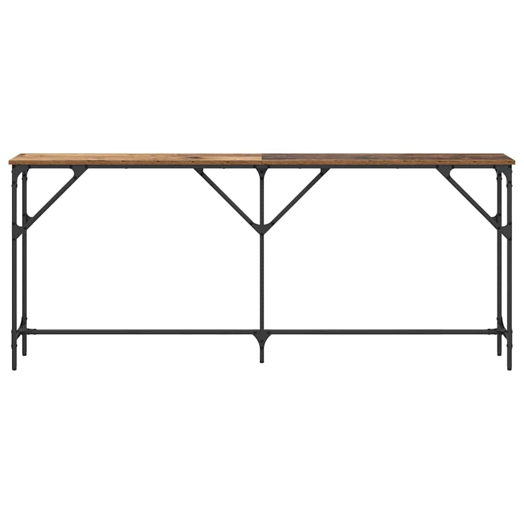 Konsolbord Gammalt Trä 180 X 23 X 75 Cm