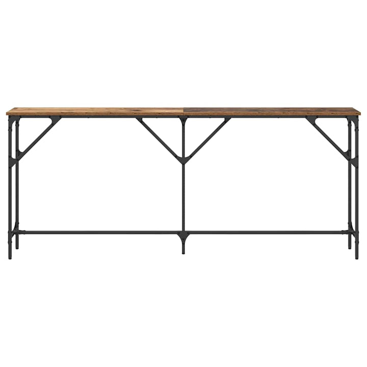 Konsolbord Gammalt Trä 180 X 23 X 75 Cm
