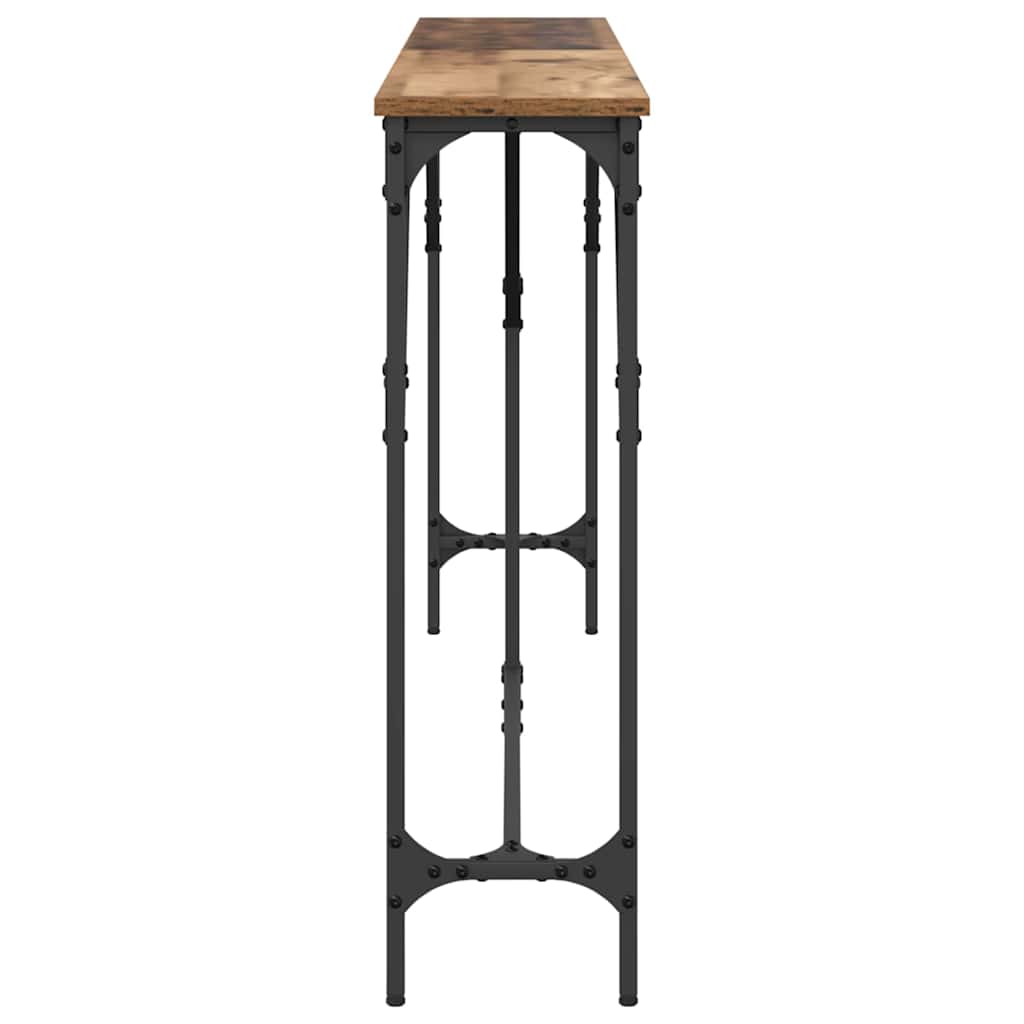 Konsolbord Gammalt Trä 180 X 23 X 75 Cm