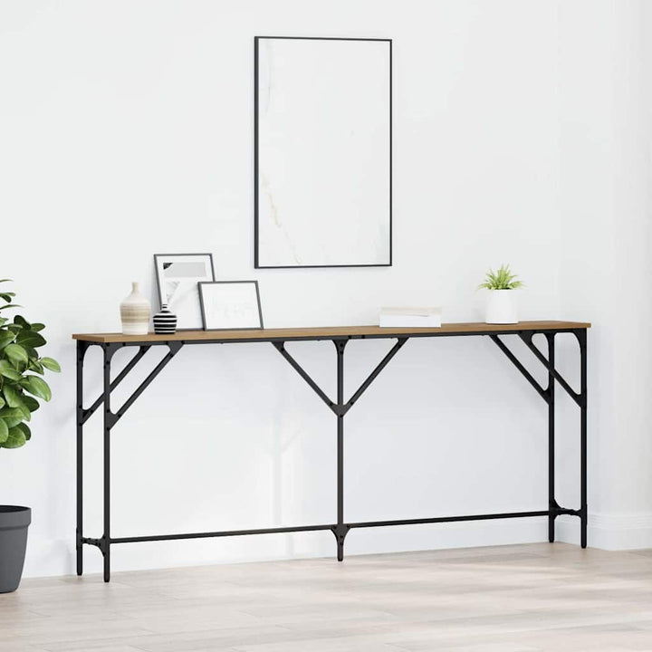 Konsolbord Artisan Ek 180 X 23 X 75 Cm