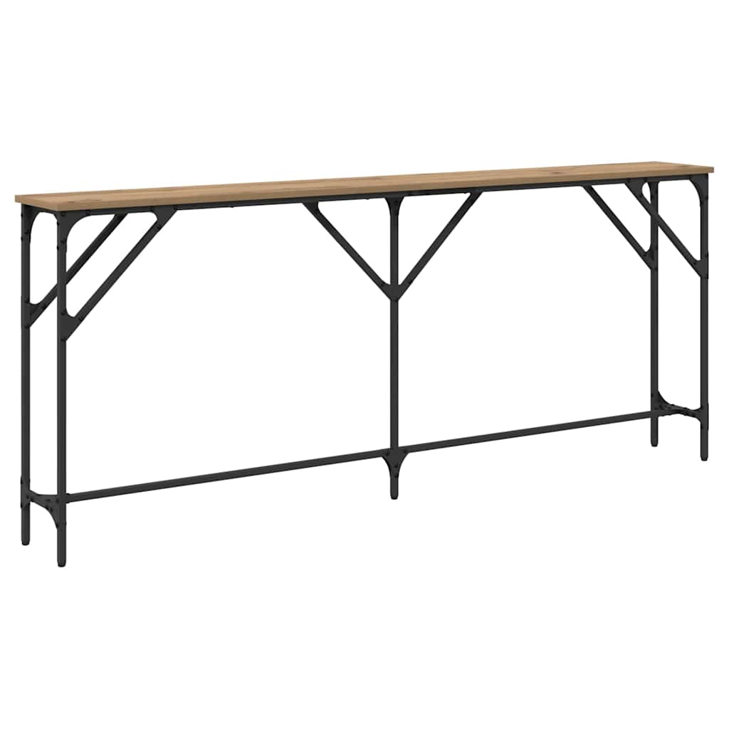 Konsolbord Artisan Ek 180 X 23 X 75 Cm