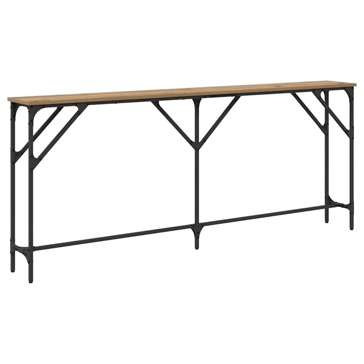 Konsolbord Artisan Ek 180 X 23 X 75 Cm