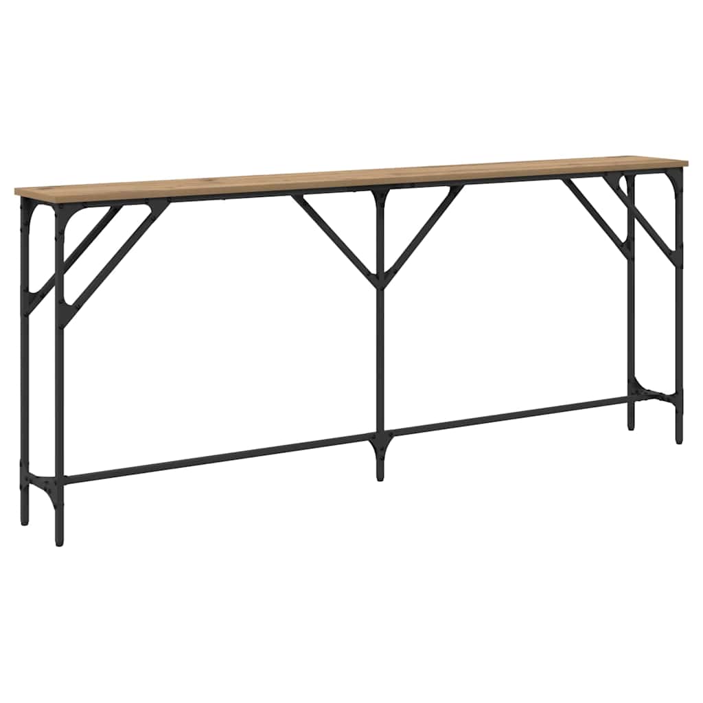 Konsolbord Artisan Ek 180 X 23 X 75 Cm