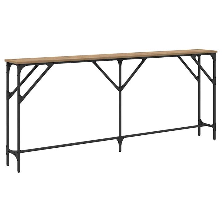 Konsolbord Artisan Ek 180 X 23 X 75 Cm