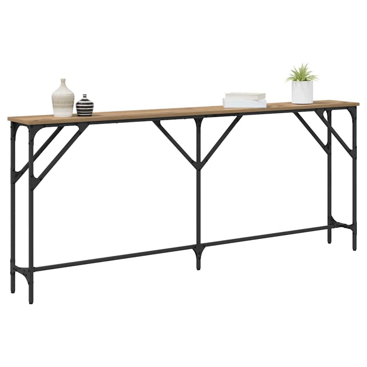 Konsolbord Artisan Ek 180 X 23 X 75 Cm