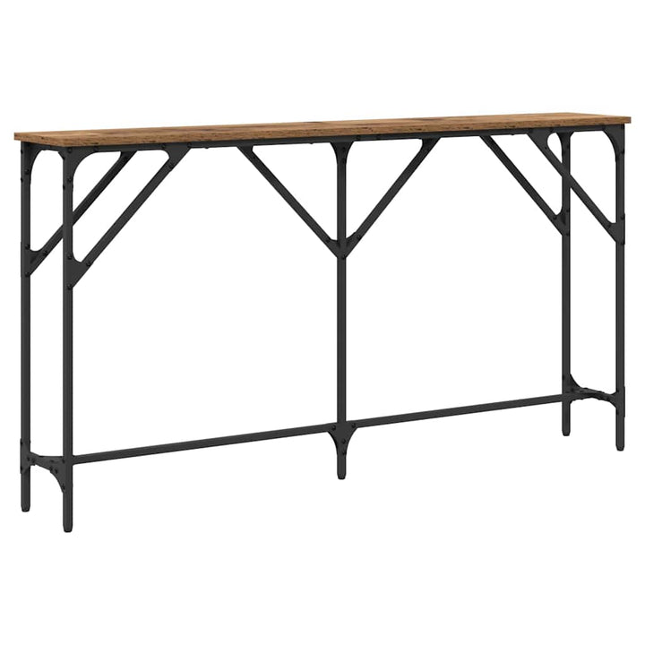 Konsolbord Gammalt Trä 140 X 23 X 75 Cm